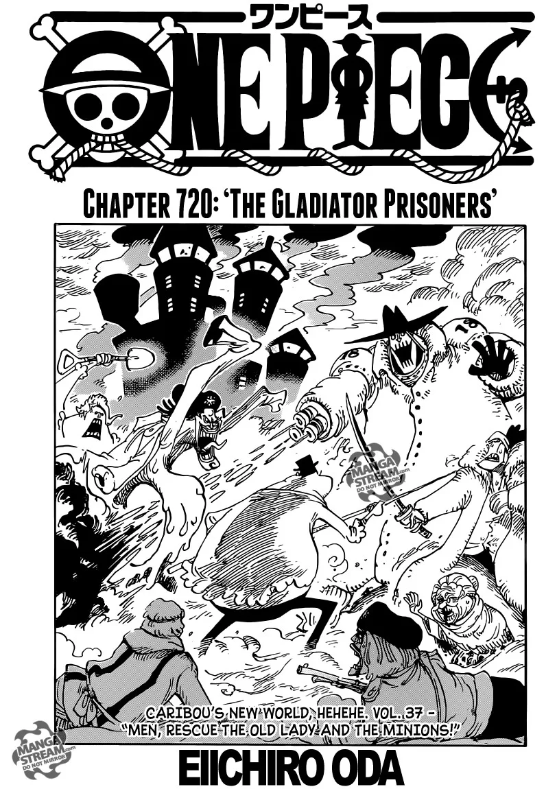 One Piece Chapter 720 - Page 1