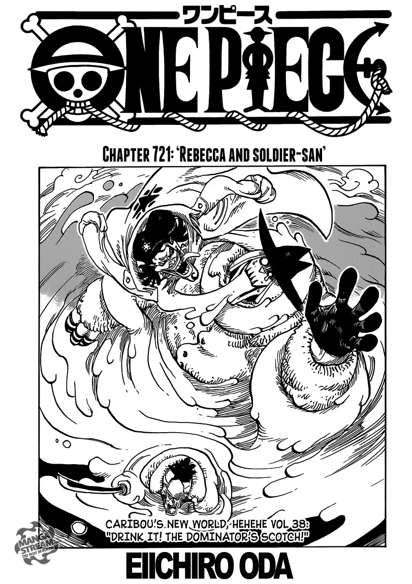 One Piece Chapter 721 - Page 1
