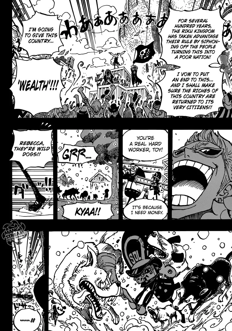 One Piece Chapter 721 - Page 15