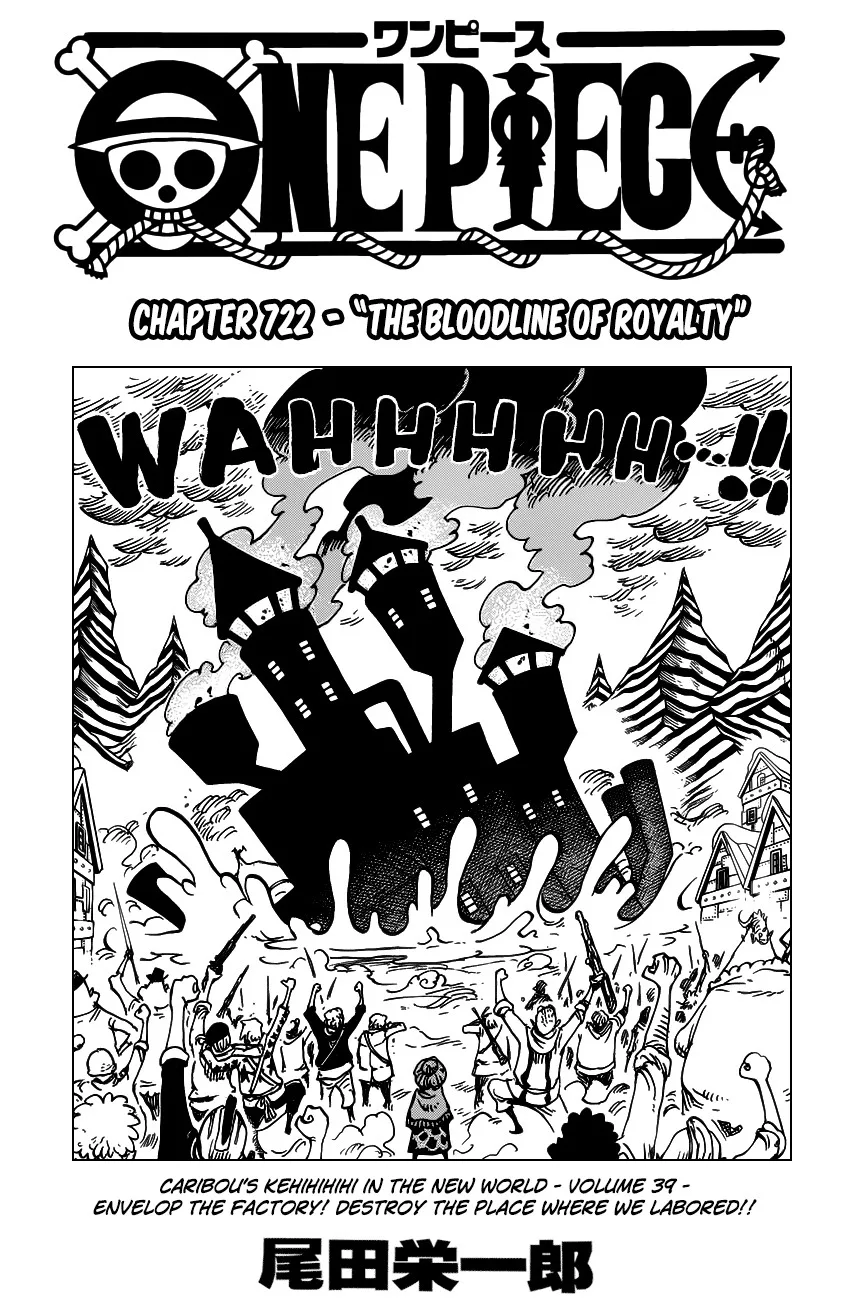 One Piece Chapter 722 - Page 2