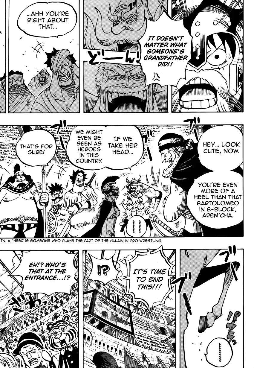 One Piece Chapter 722 - Page 4