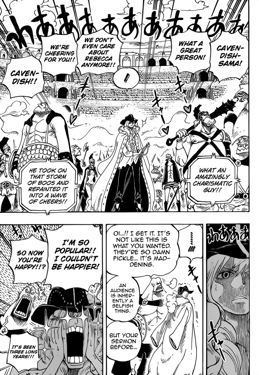 One Piece Chapter 722 - Page 8