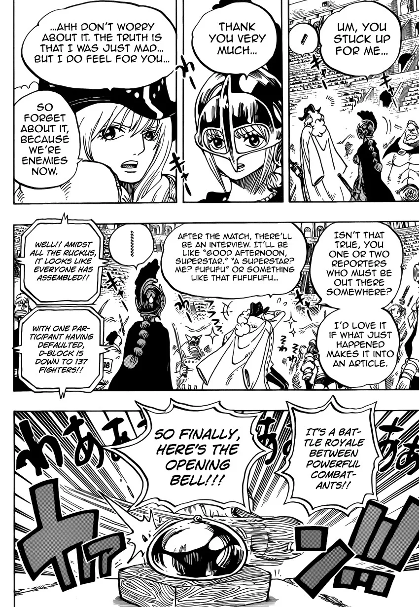 One Piece Chapter 722 - Page 9