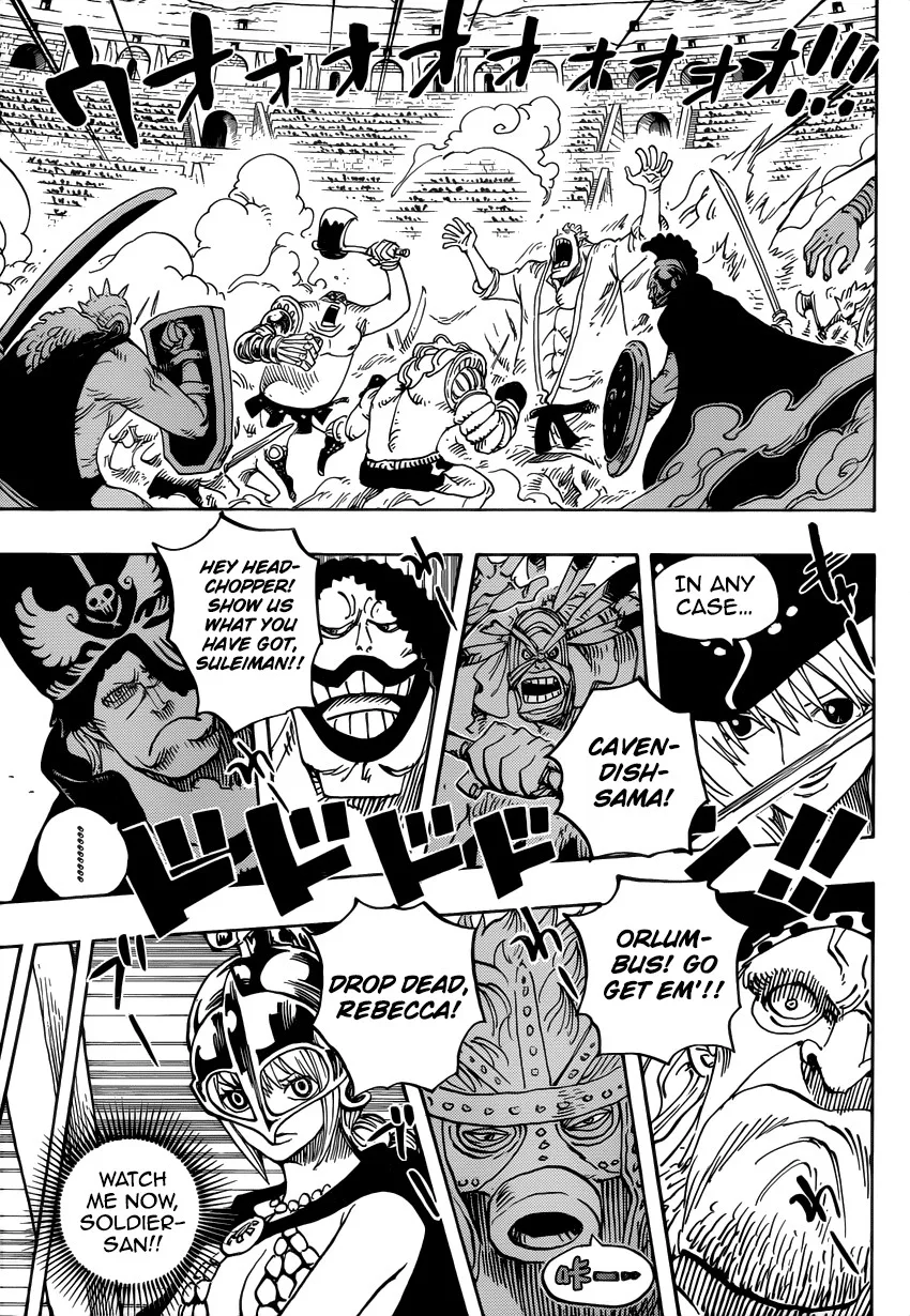 One Piece Chapter 722 - Page 10