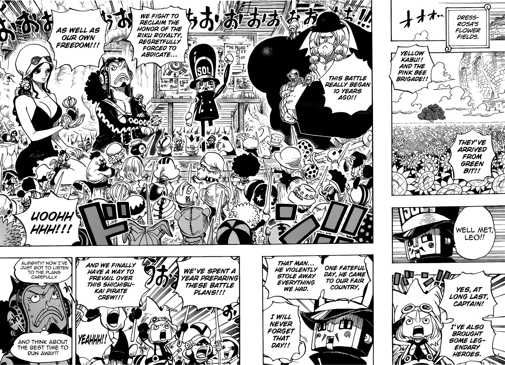 One Piece Chapter 722 - Page 11