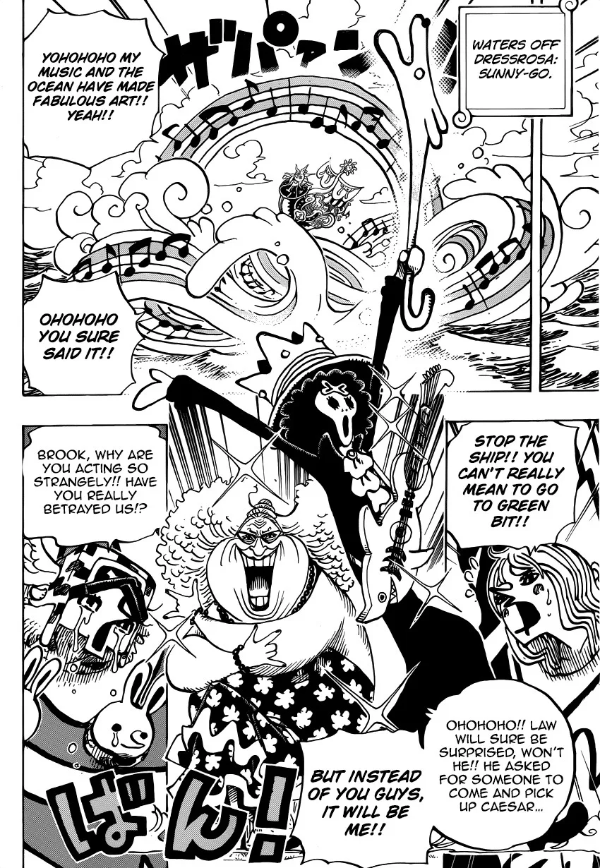 One Piece Chapter 722 - Page 14
