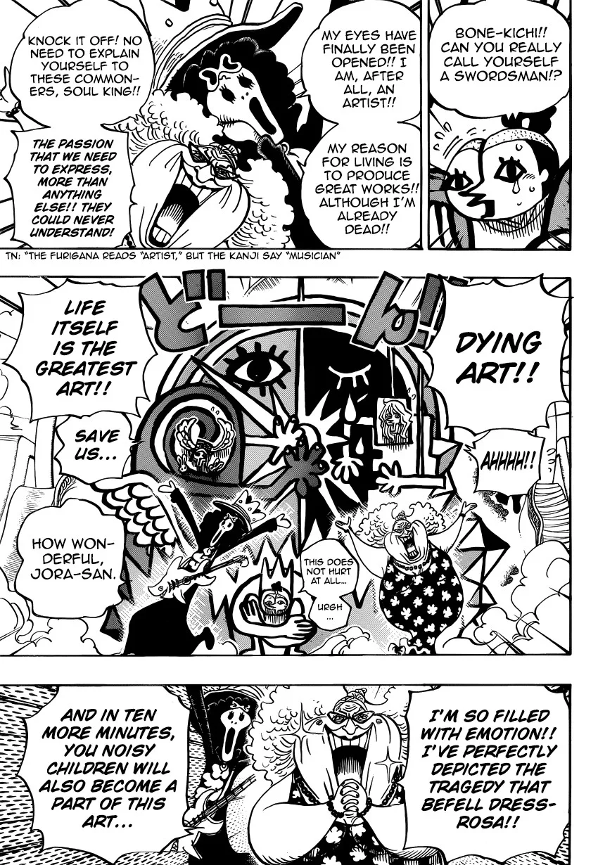 One Piece Chapter 722 - Page 15