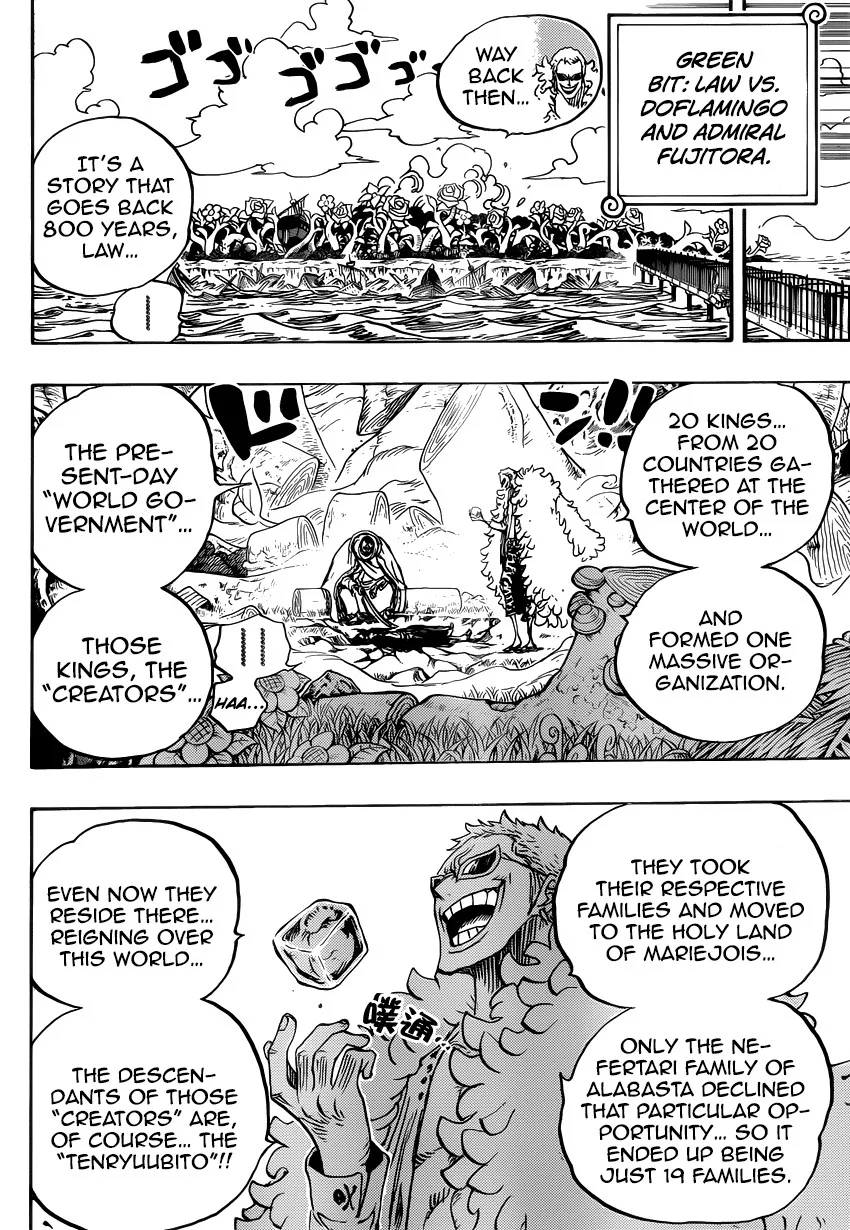 One Piece Chapter 722 - Page 18