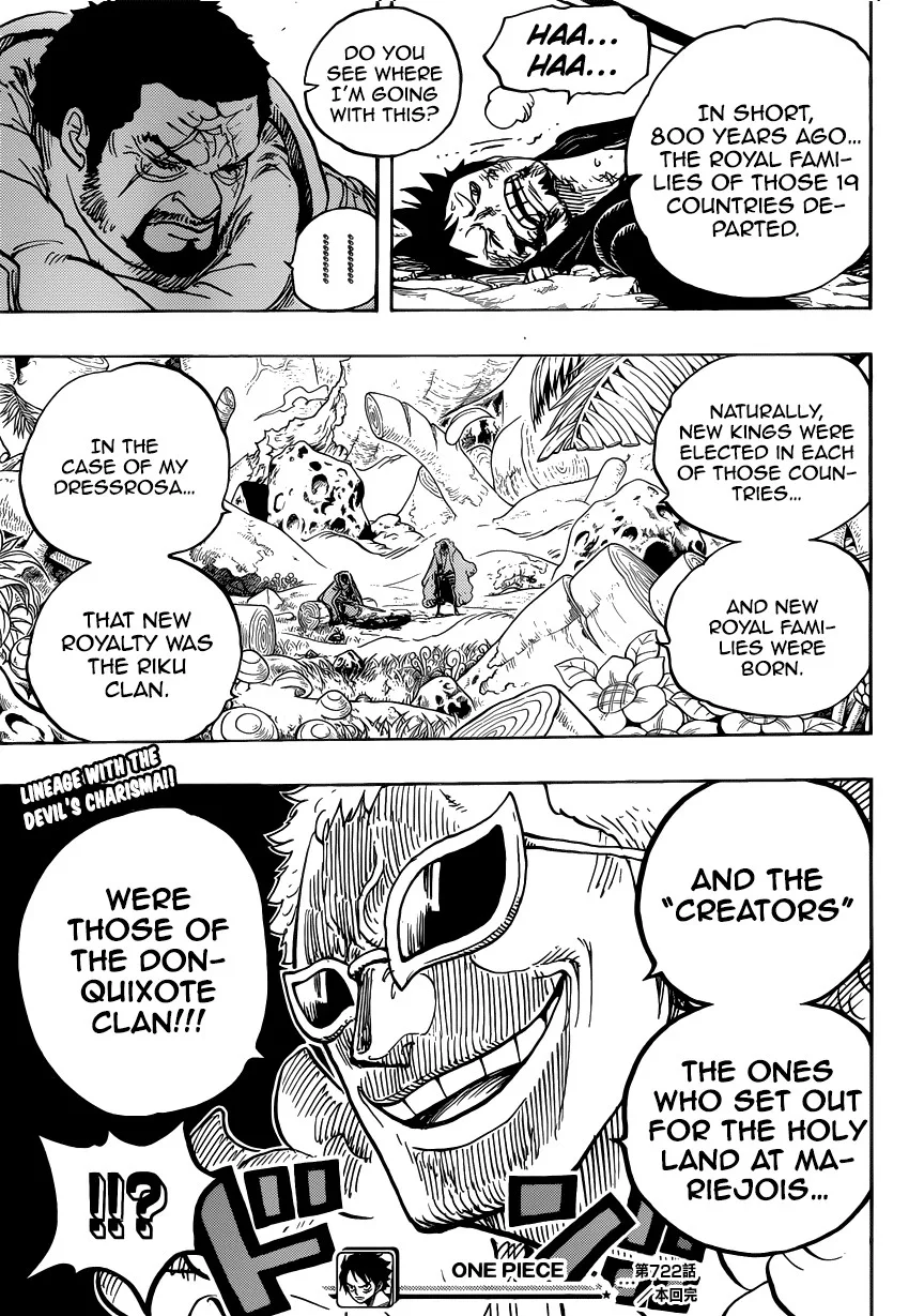 One Piece Chapter 722 - Page 19