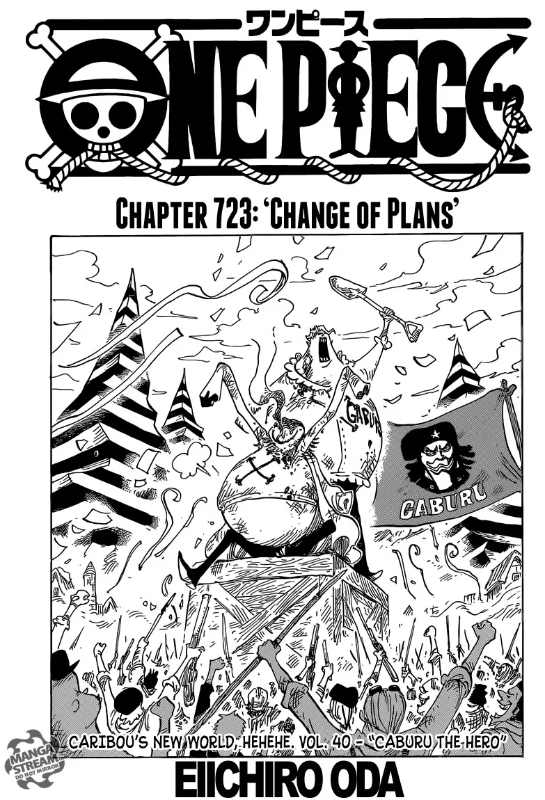One Piece Chapter 723 - Page 1