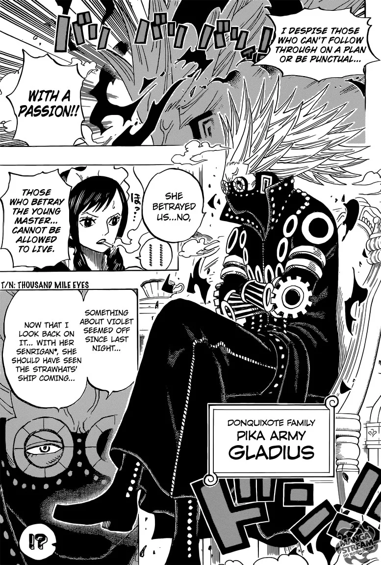One Piece Chapter 723 - Page 8