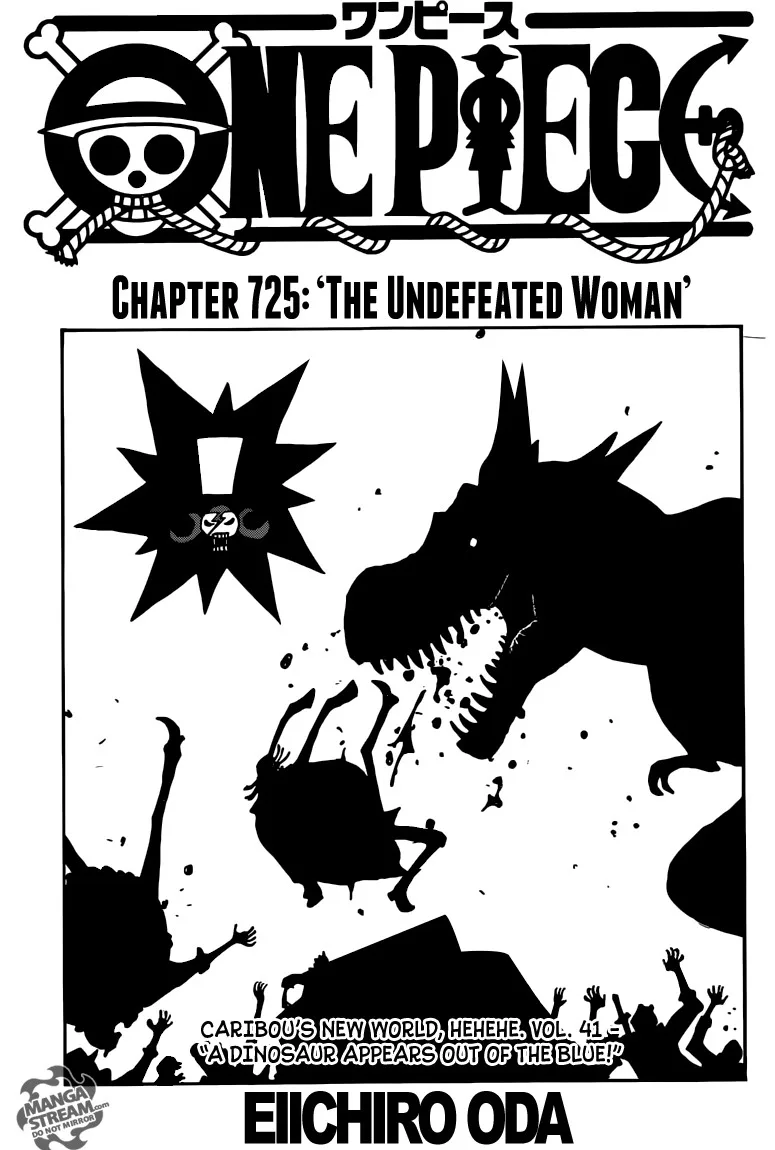 One Piece Chapter 725 - Page 1