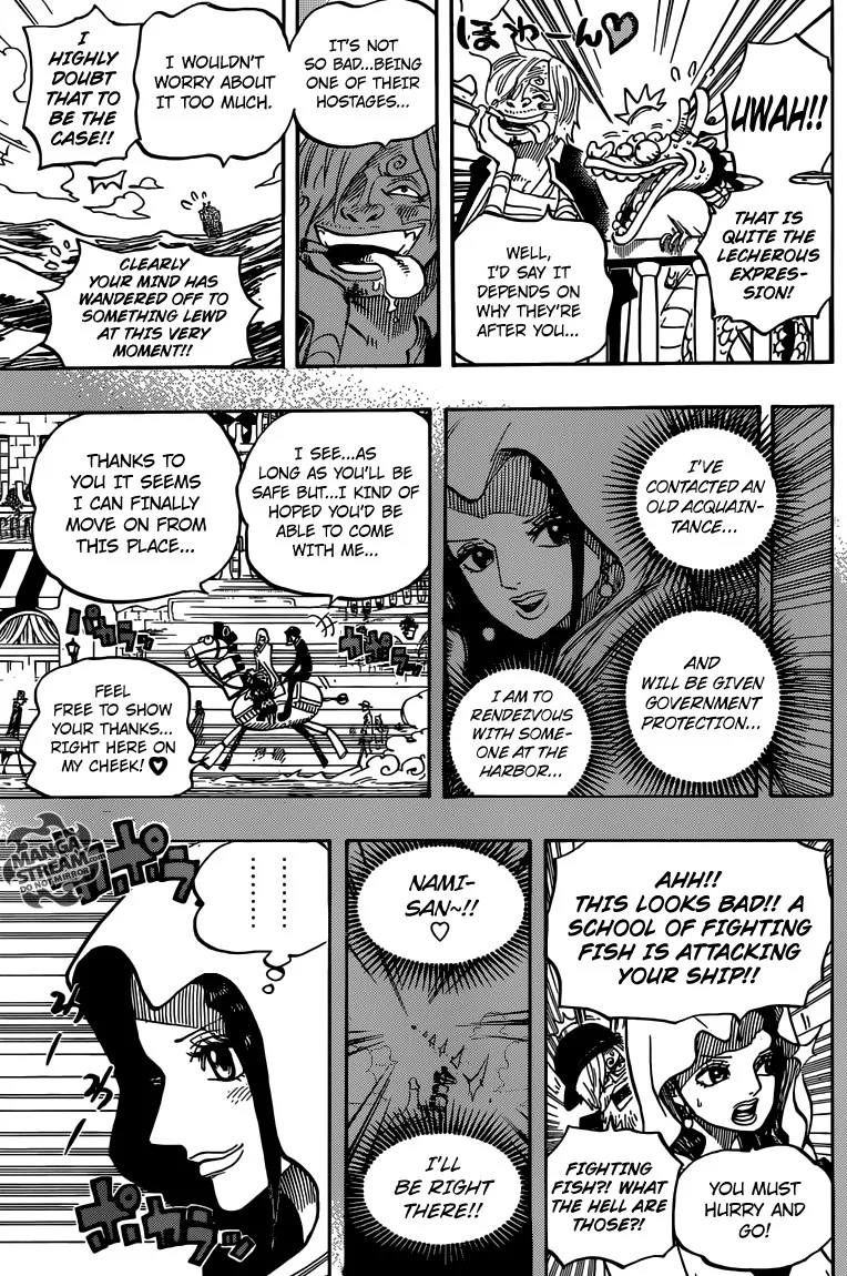 One Piece Chapter 725 - Page 9