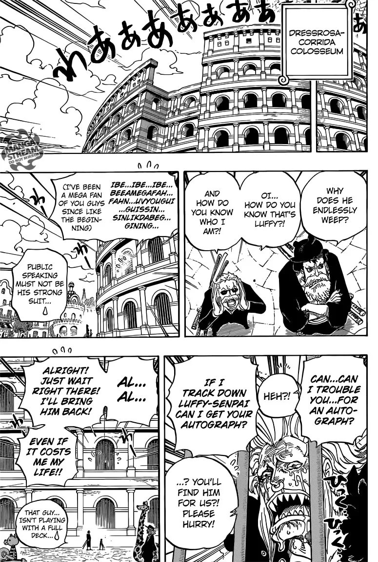 One Piece Chapter 725 - Page 11