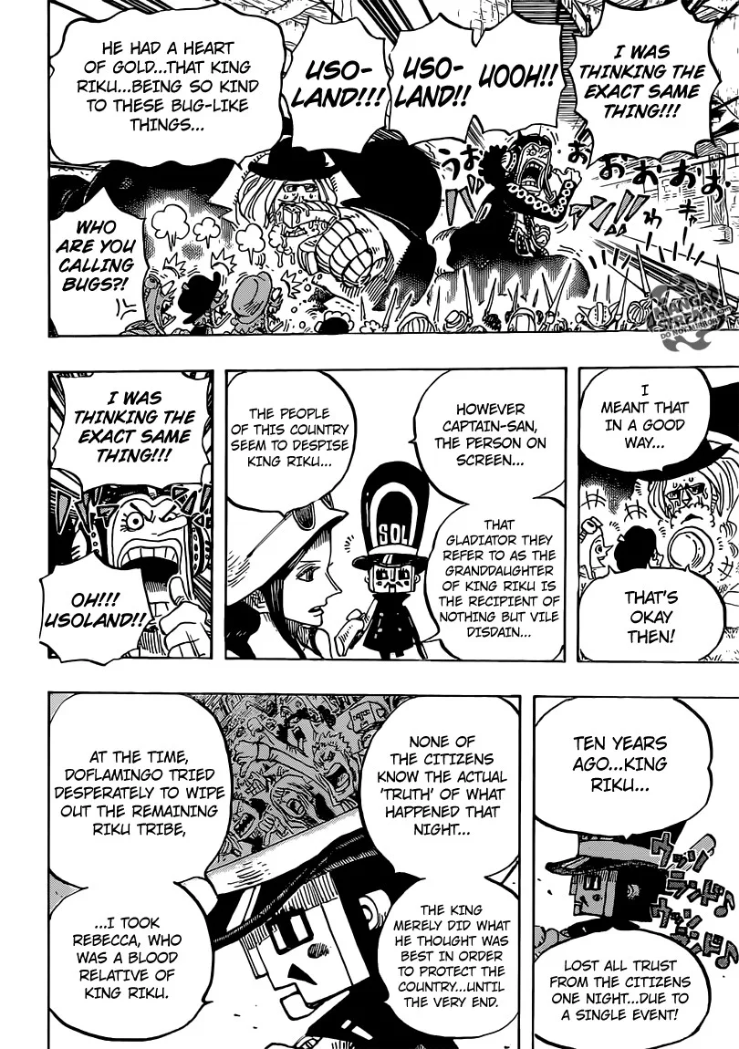 One Piece Chapter 726 - Page 22