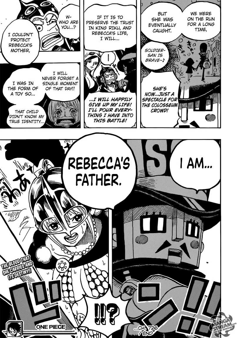 One Piece Chapter 726 - Page 23