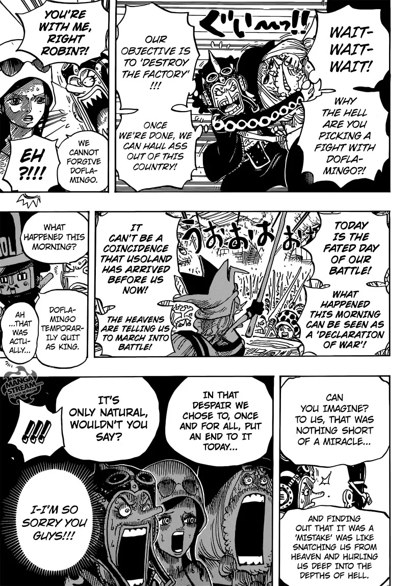 One Piece Chapter 728 - Page 17