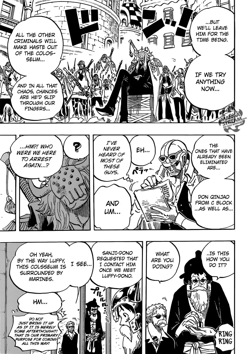 One Piece Chapter 729 - Page 11