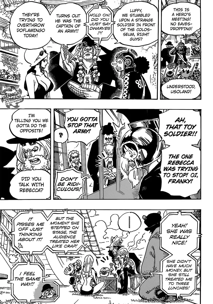 One Piece Chapter 729 - Page 13