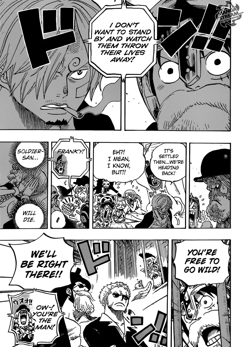 One Piece Chapter 729 - Page 15