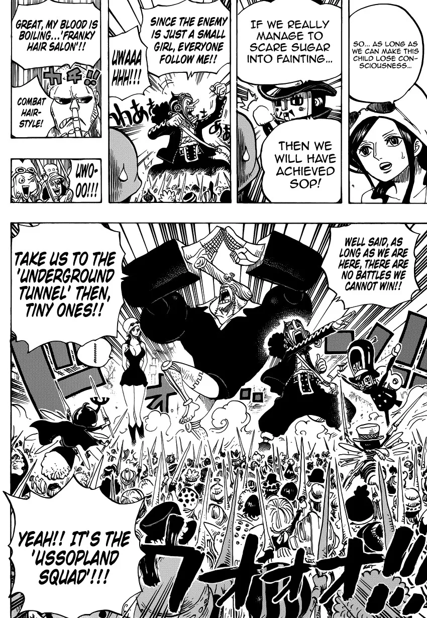 One Piece Chapter 731 - Page 11