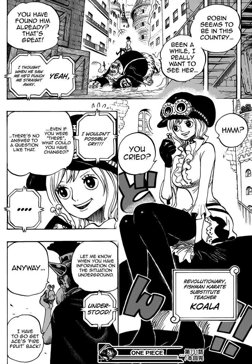 One Piece Chapter 731 - Page 19