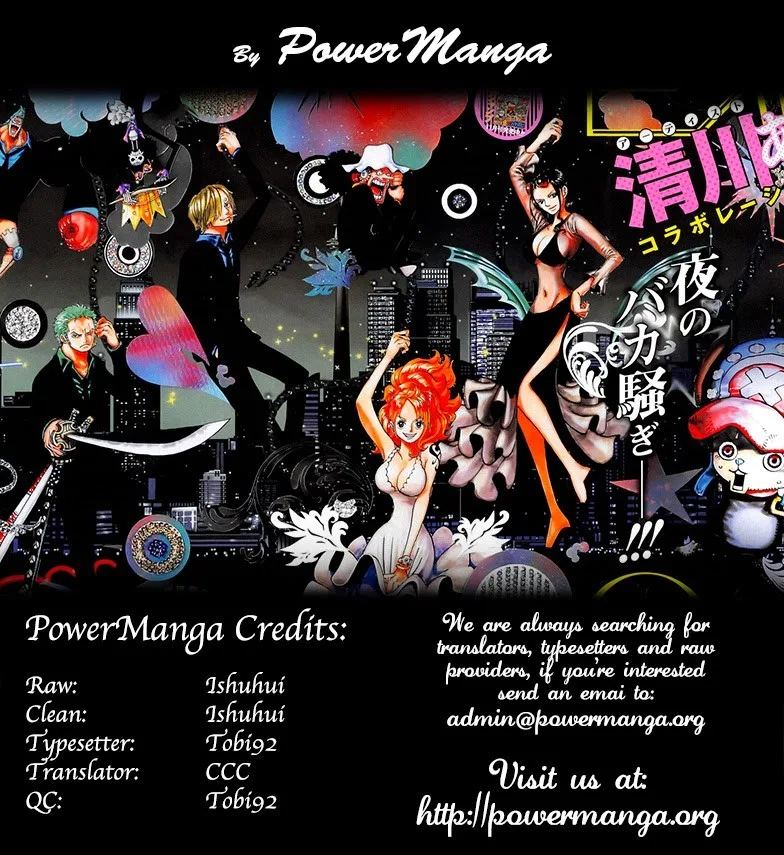 One Piece Chapter 732 - Page 1