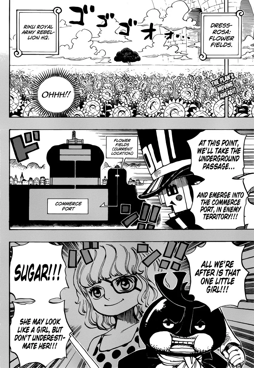 One Piece Chapter 732 - Page 3