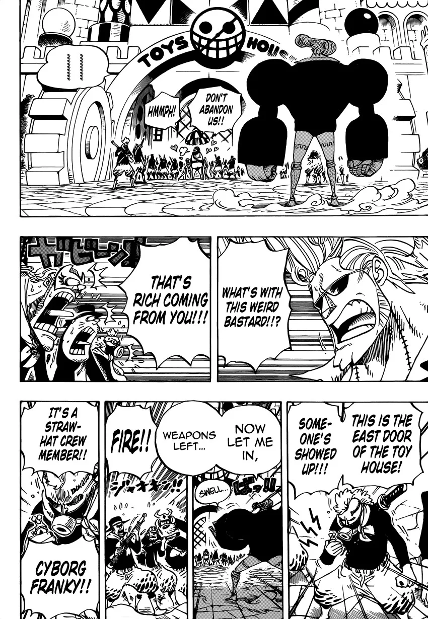 One Piece Chapter 732 - Page 9