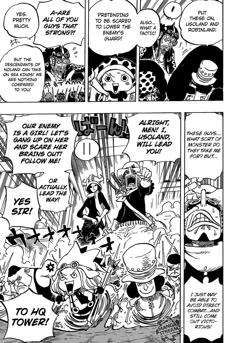One Piece Chapter 733 - Page 14