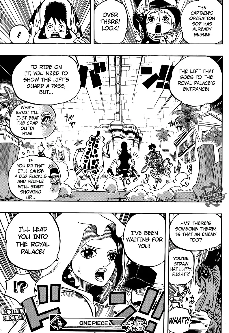 One Piece Chapter 734 - Page 21