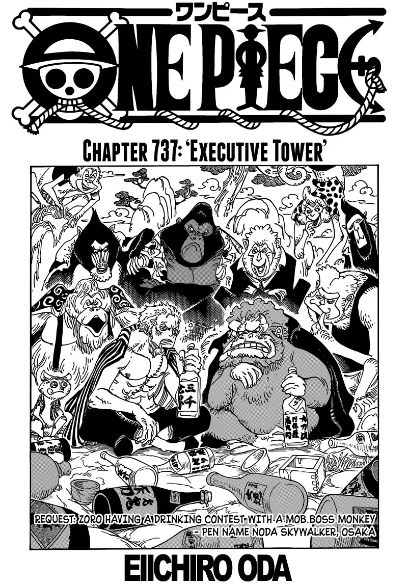 One Piece Chapter 737 - Page 1
