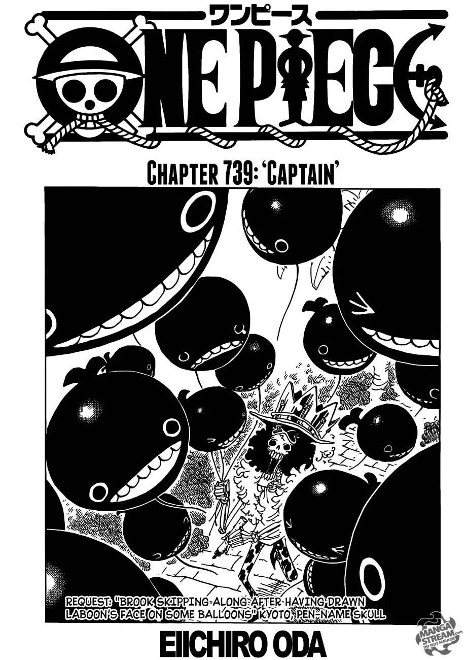 One Piece Chapter 739 - Page 1