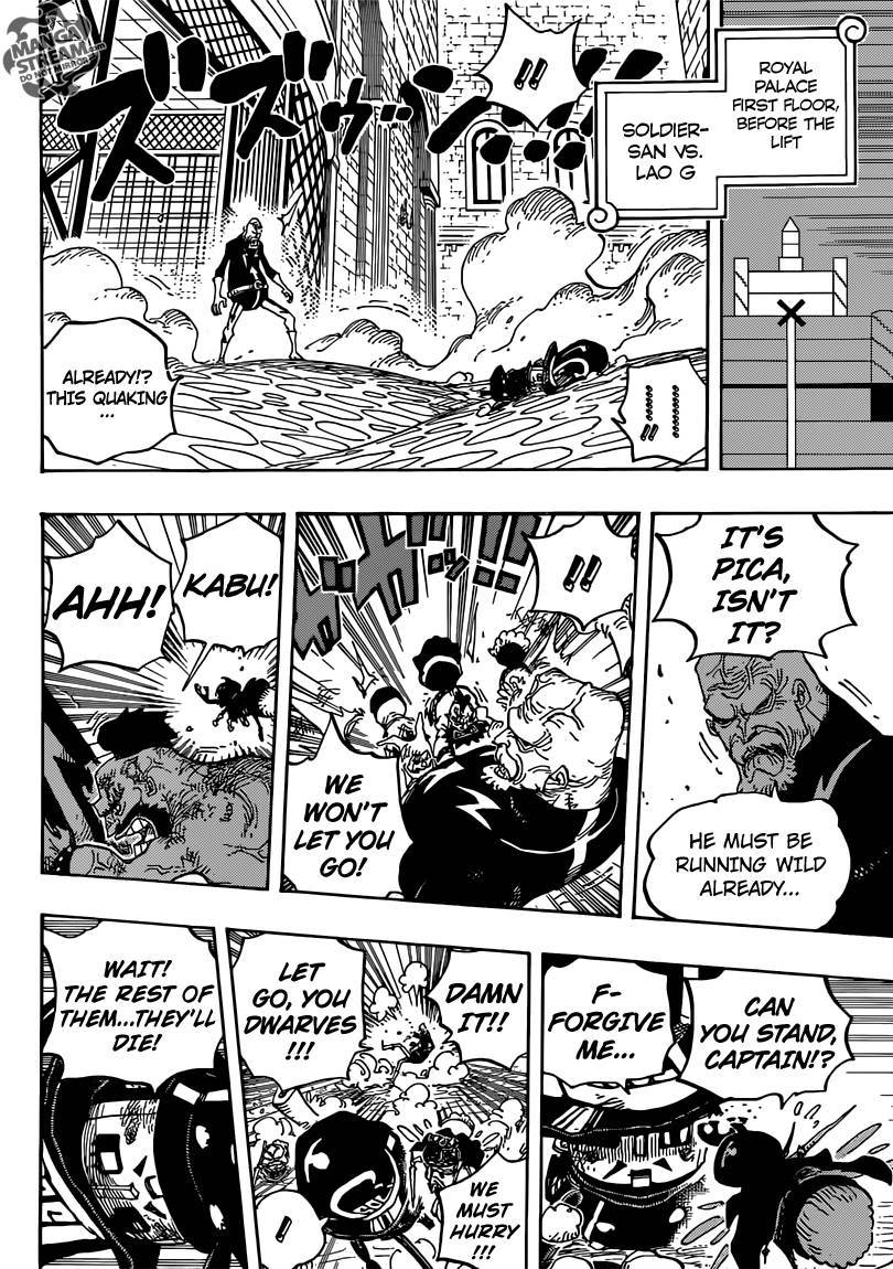 One Piece Chapter 739 - Page 19