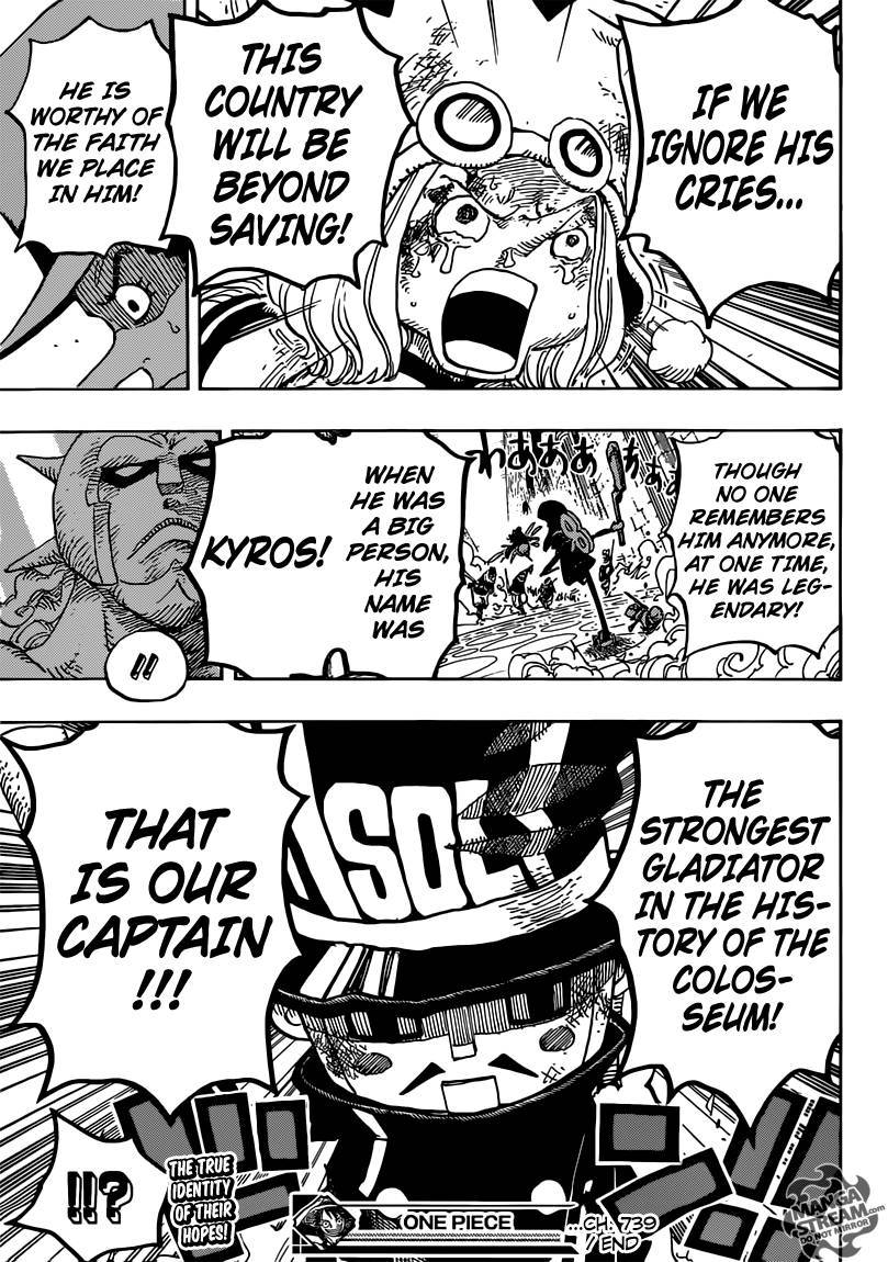 One Piece Chapter 739 - Page 22