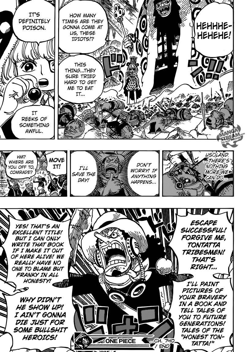 One Piece Chapter 740 - Page 21