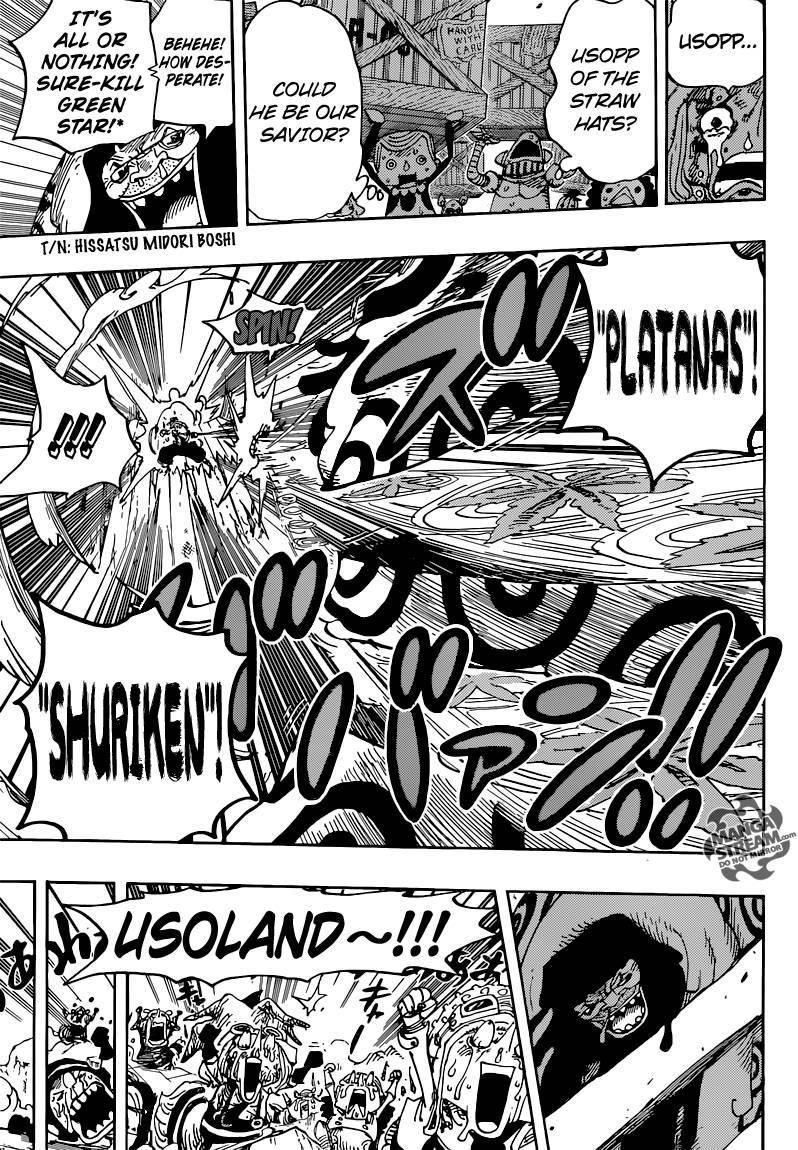 One Piece Chapter 741 - Page 16