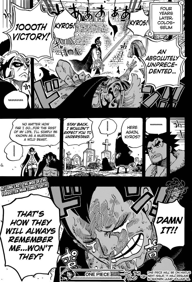 One Piece Chapter 741 - Page 22