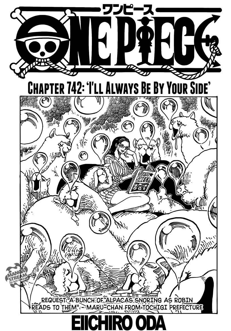 One Piece Chapter 742 - Page 1