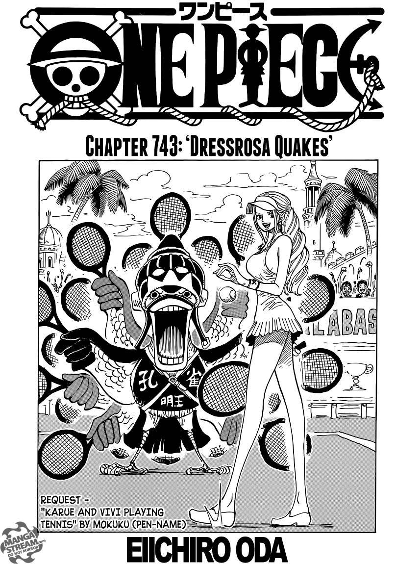 One Piece Chapter 743 - Page 1