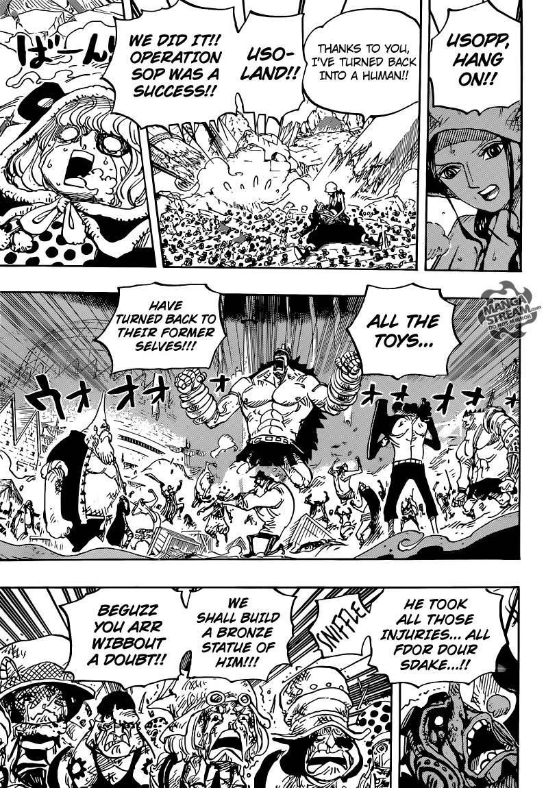 One Piece Chapter 743 - Page 12