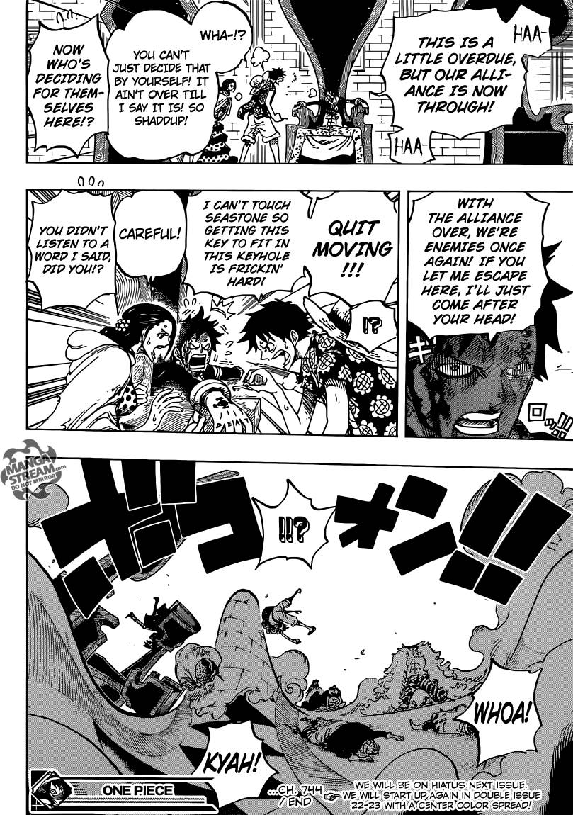 One Piece Chapter 744 - Page 20