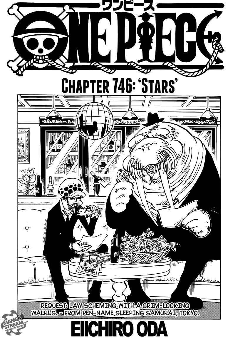 One Piece Chapter 746 - Page 1