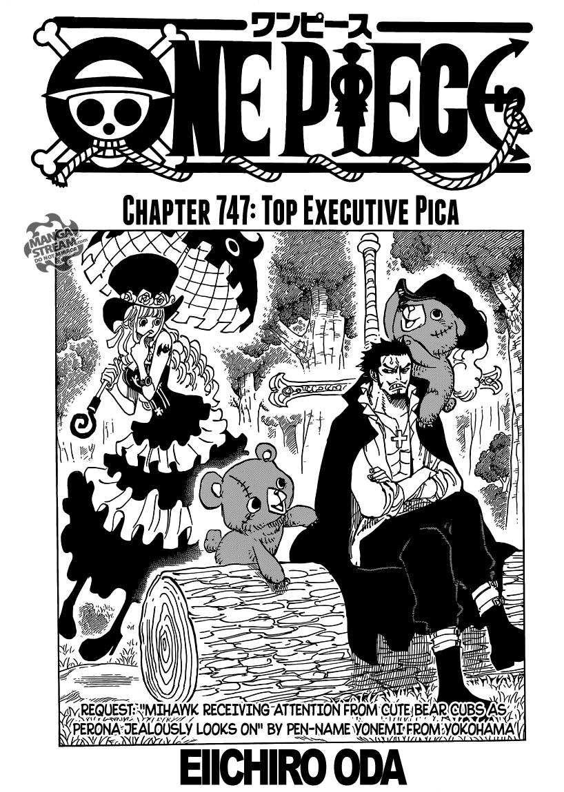 One Piece Chapter 747 - Page 1