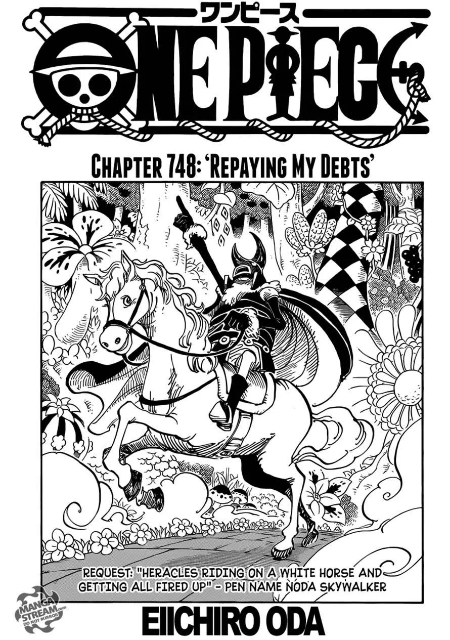 One Piece Chapter 748 - Page 1