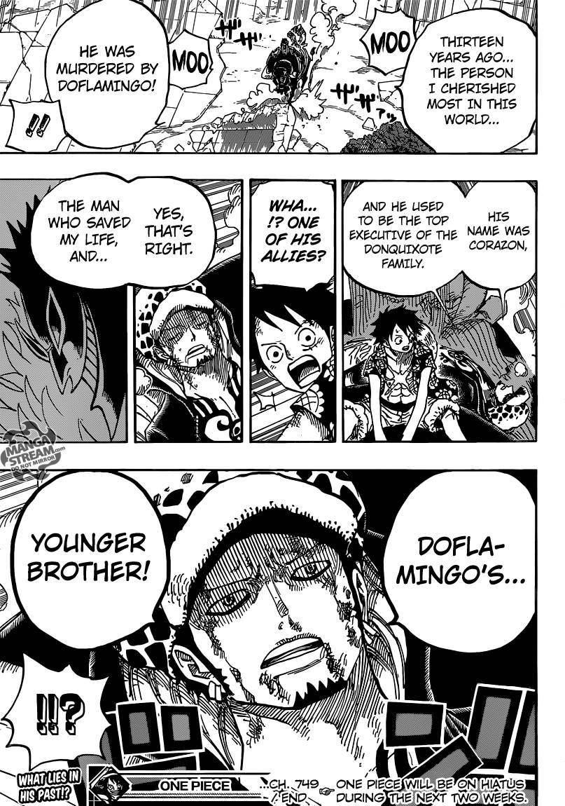 One Piece Chapter 749 - Page 17