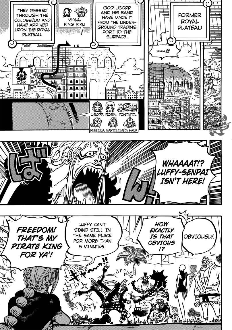 One Piece Chapter 750 - Page 9