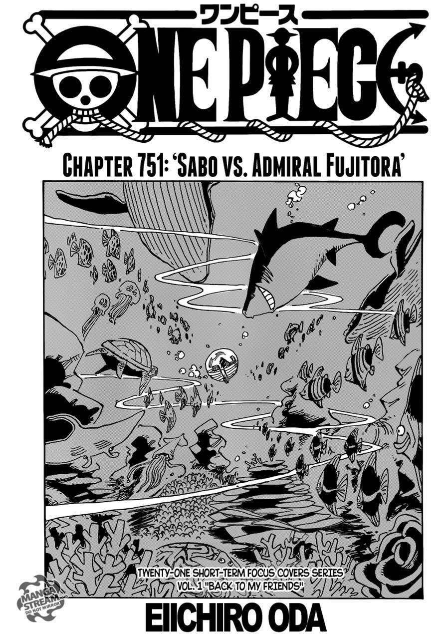 One Piece Chapter 751 - Page 1