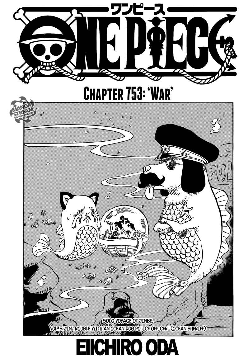One Piece Chapter 753 - Page 1