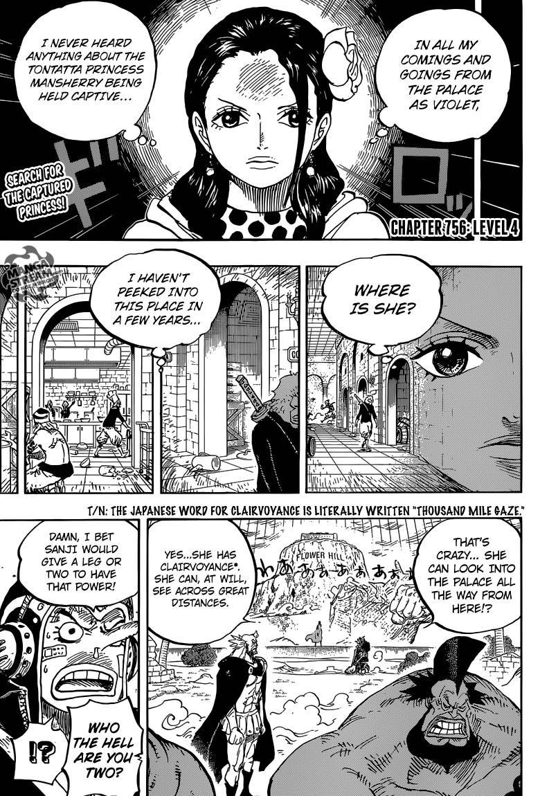 One Piece Chapter 756 - Page 4